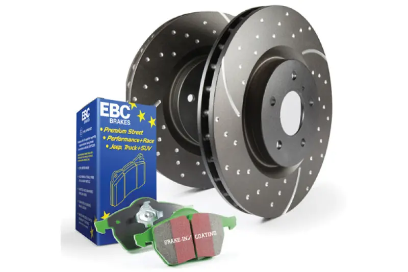 Ebc Greenstuff Brake Pad & Gd Rotor Kit – Street Performance Package 1