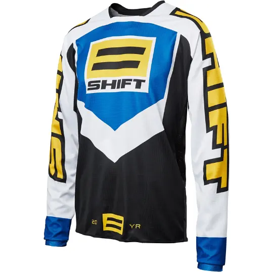 Shift Whit3 20 Year Throwback Jersey [Black] M 1