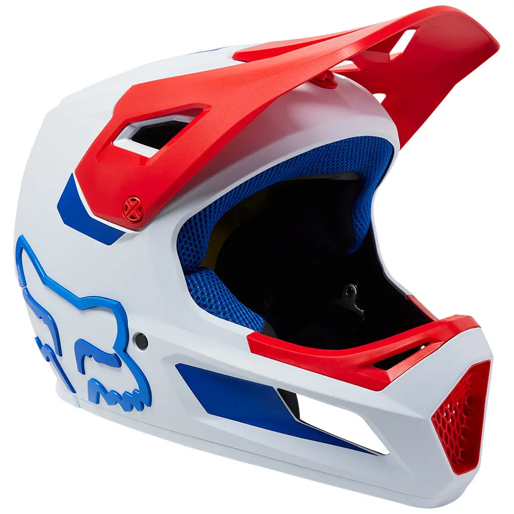 Fox Youth Rampage Helmet Ceshyn Mips [White] Ys 1