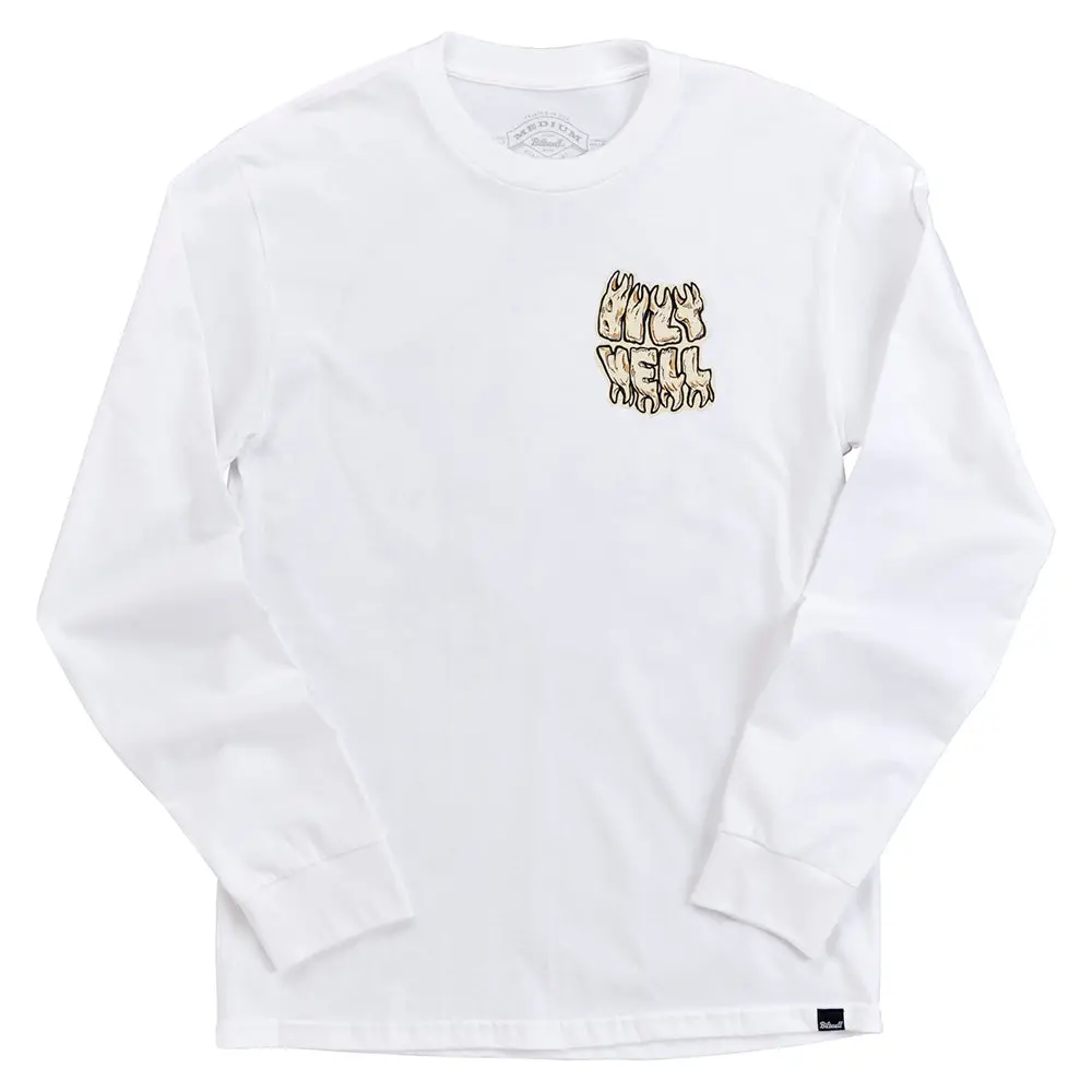 Biltwell Long Sleeve T-Shirt [Decay White] 1