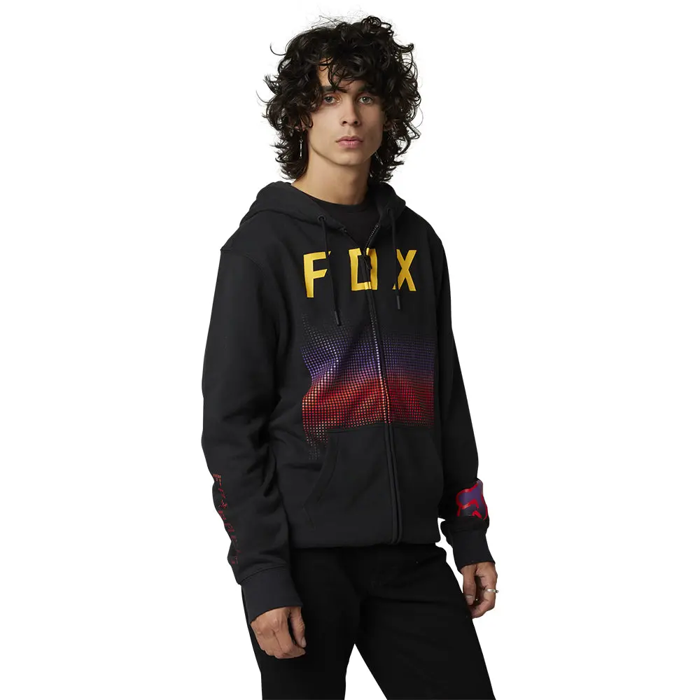 Fox Fgmnt Zip Fleece Hoody [Black] 1
