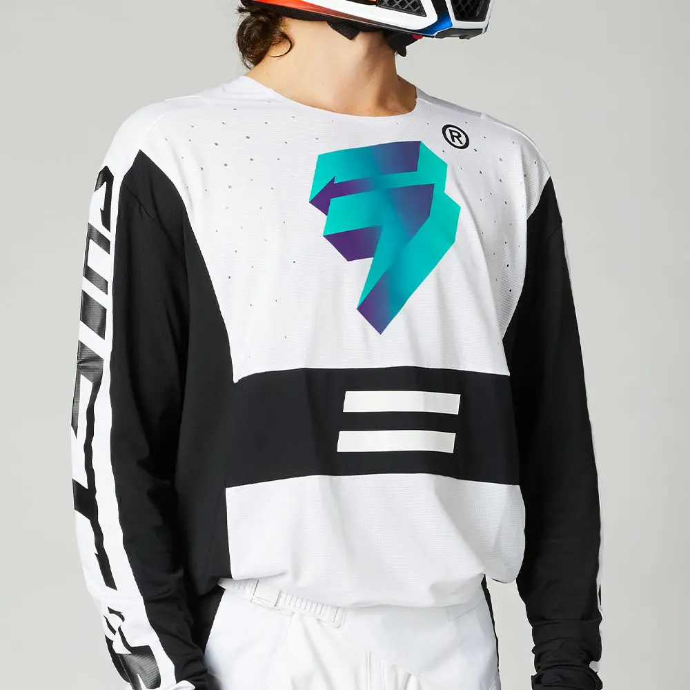 Shift Black Label Uv Jersey [White/Ultraviolet] 1