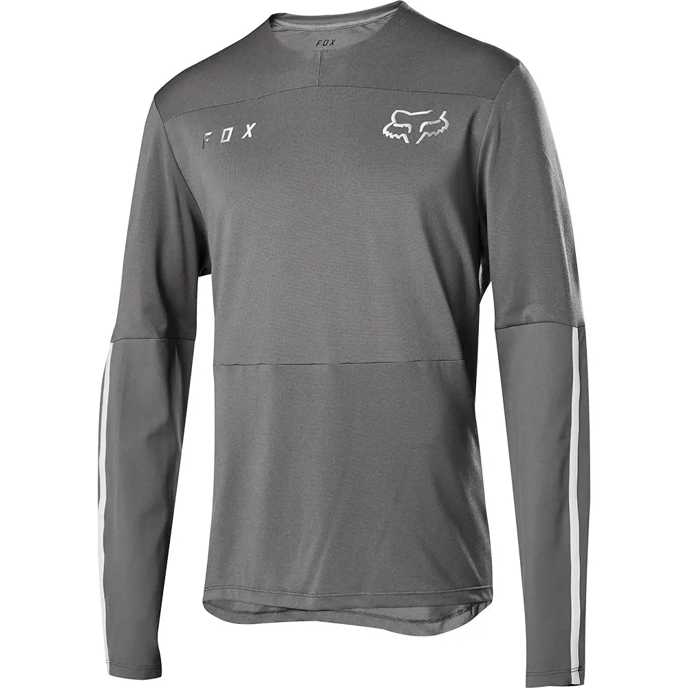 Fox Defend Delta™ Ls Jersey [Grey Vintage] M 1