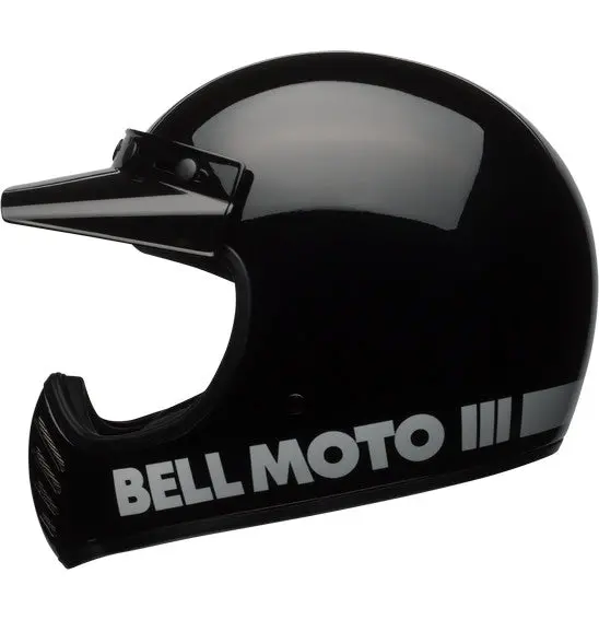 Bell Moto-3 Classic Gloss Black 1