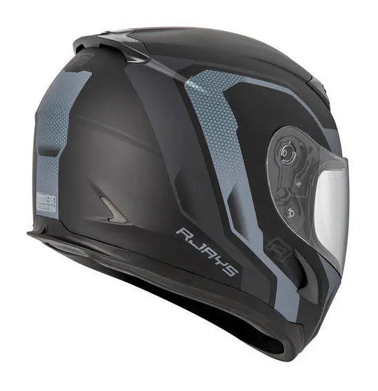 Rjays Grid Helmet - Matt Blk/Grey 1