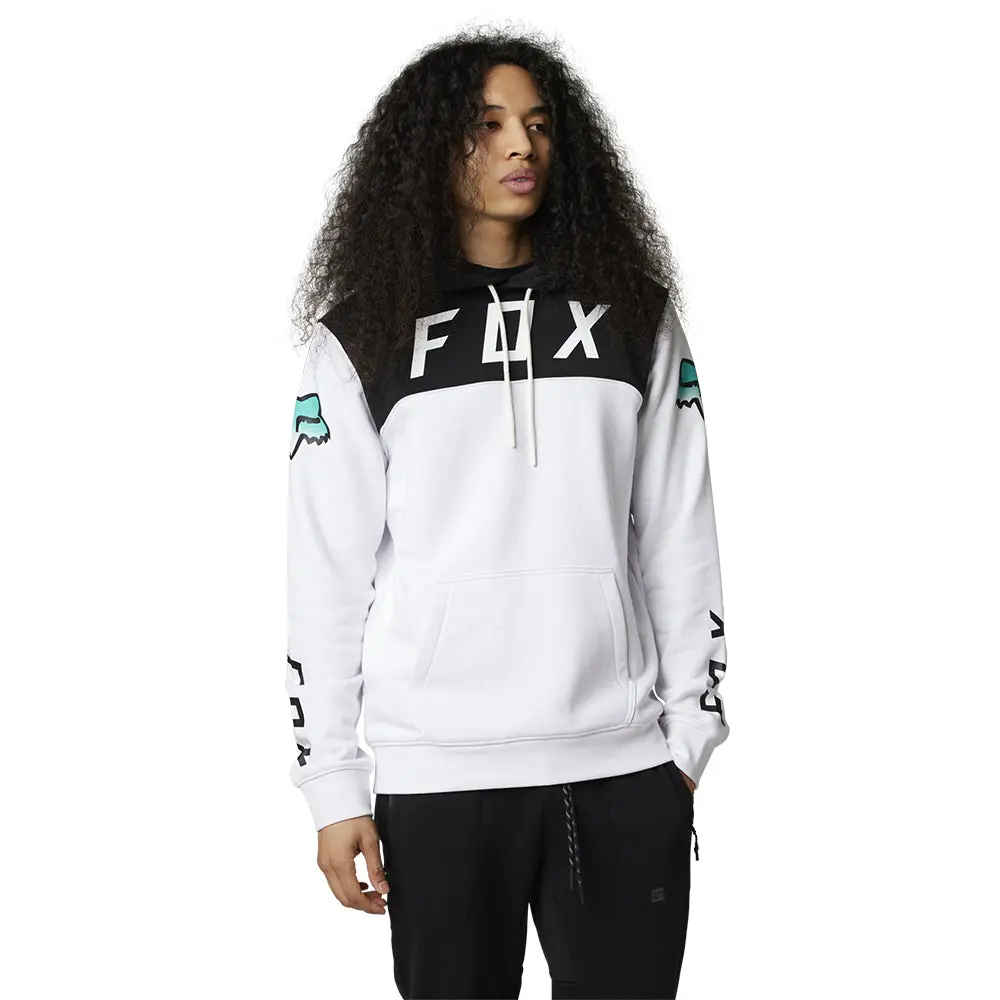 Fox Fgmnt Pullover Fleece Hoody [White] 1