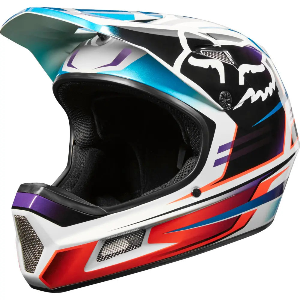 Fox Rampage Comp Helmet Reno [Ice] Xl 1