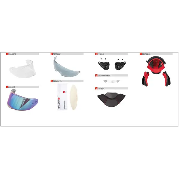Givi 50.8 Spare Parts 1