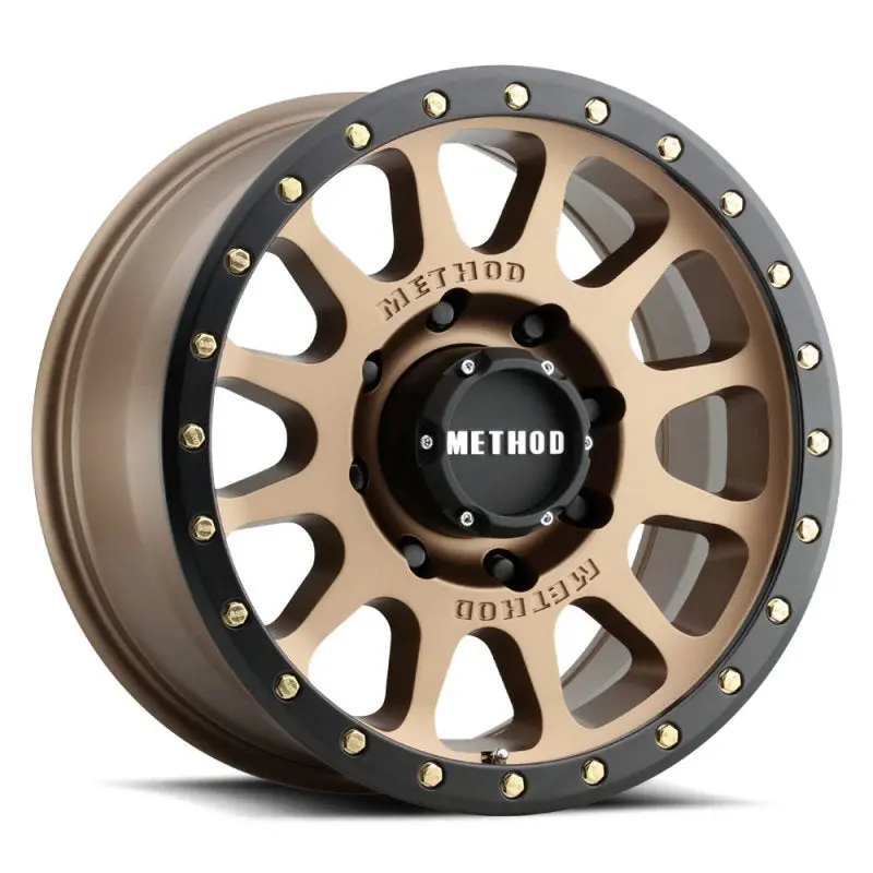 Method Mr305 Nv Hd 18X9 Street Loc Wheel – Bronze/Black Finish, +18Mm Offset, 8X6.5 1