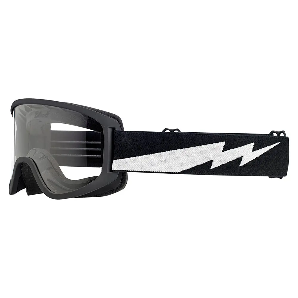 Biltwell Moto 2.0 Goggle [Bolts Black/White] 1