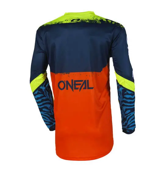 O'neal Youth Element Shocker Jersey - Blue/Orange 1