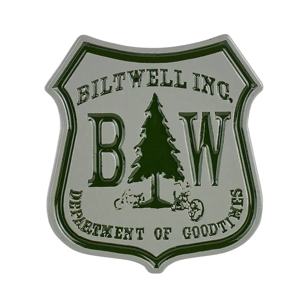 Biltwell Enamel Pin [Good Times Green/Grey] 1