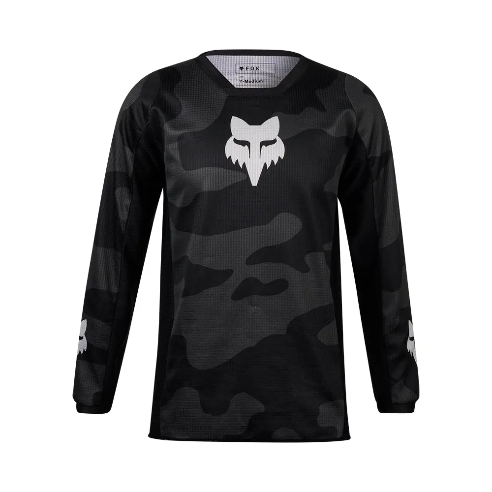 Fox Youth 180 Bnkr Jersey [Black Camo] 1