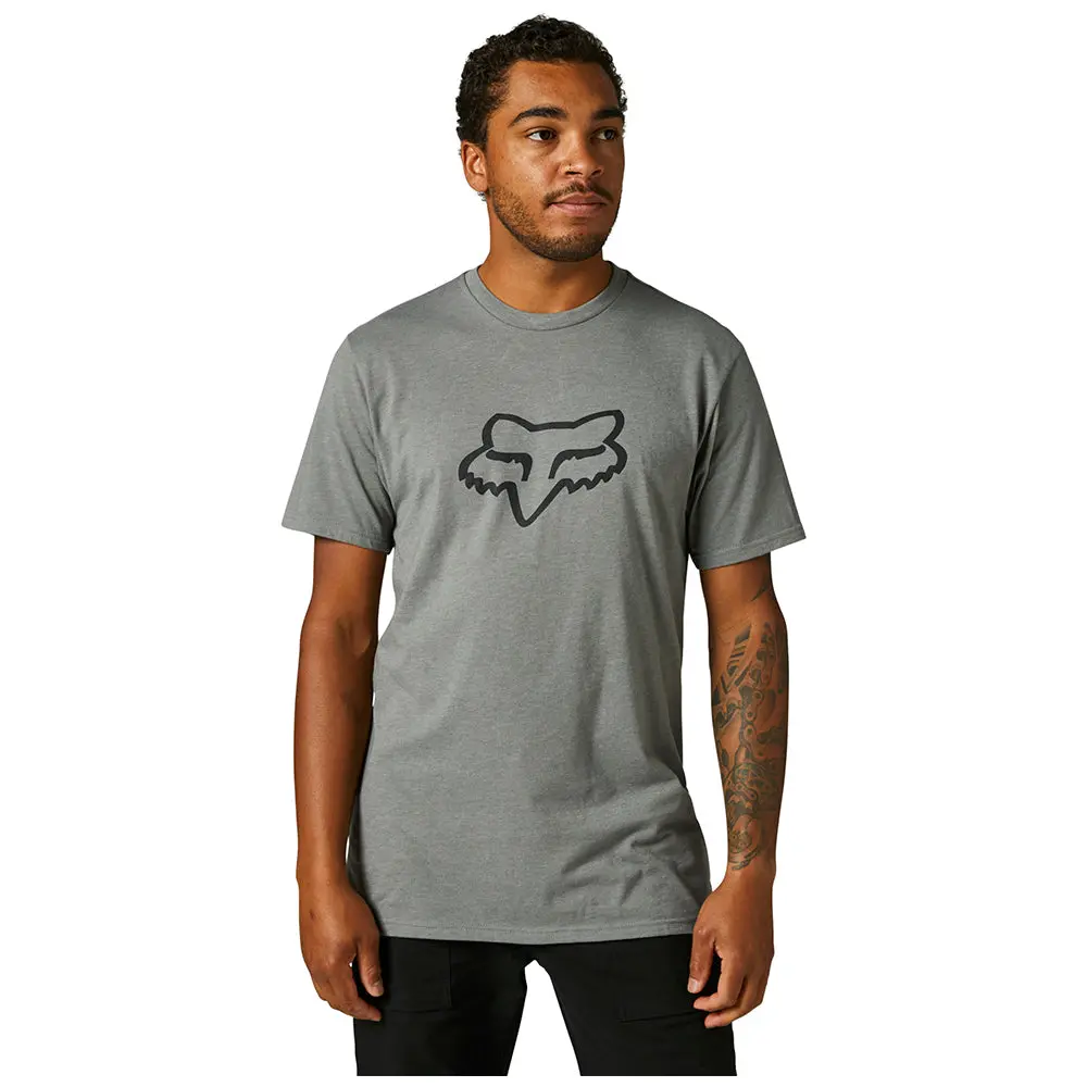 Fox Legacy Fox Head Ss Tee [Heather Graphite] 1