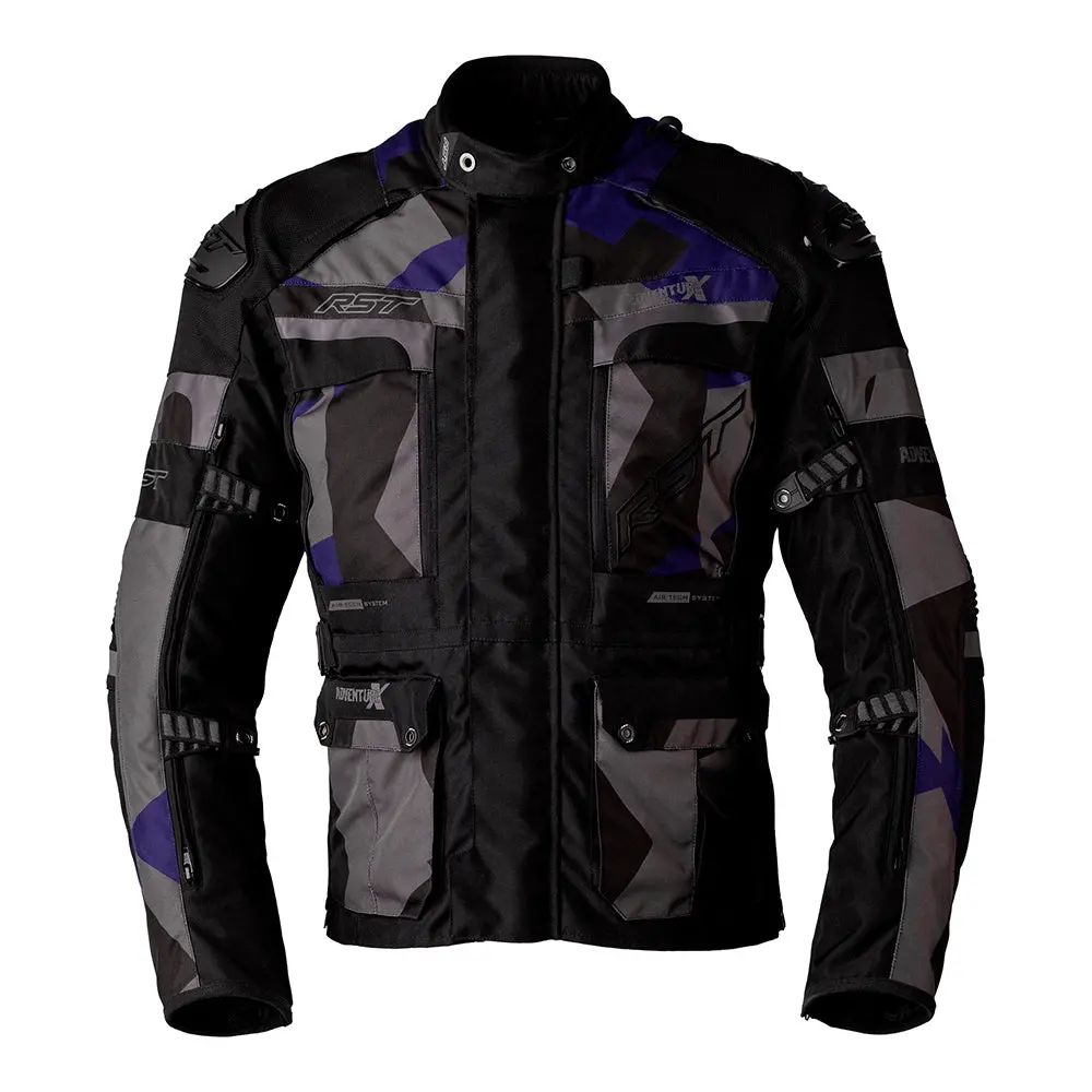 Rst Pro Series Adventure-X Ce Textile Jacket [Navy/Camo] 1