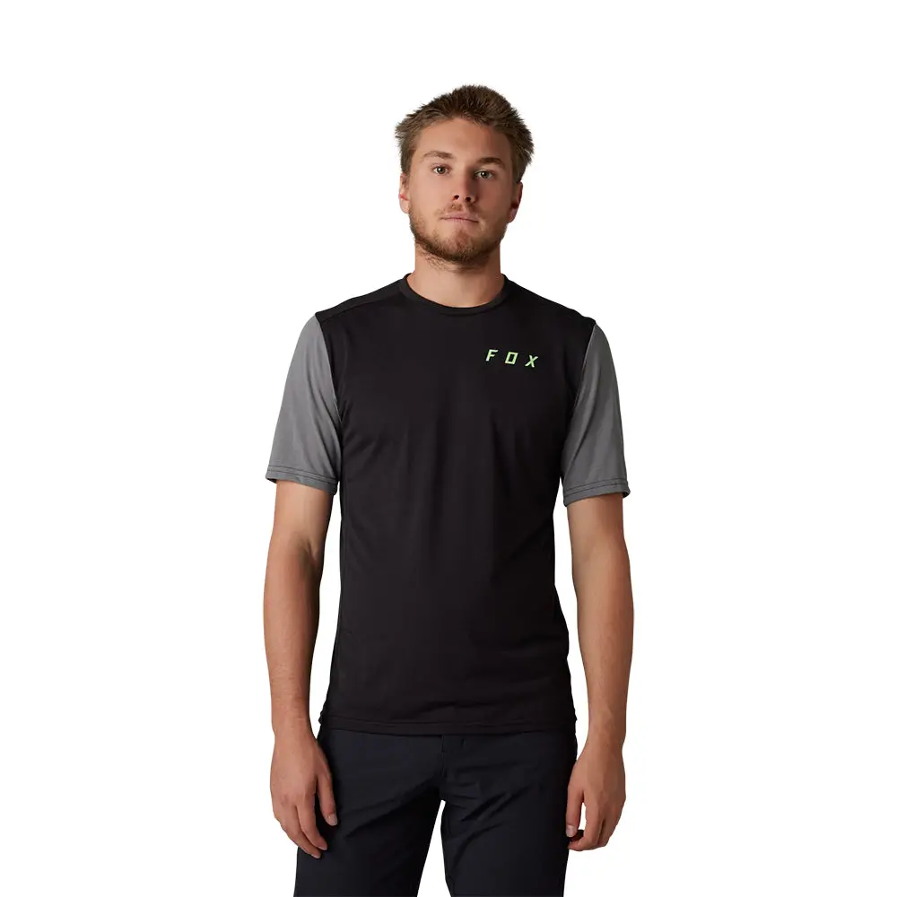 Fox Ranger Dr Ss Jersey Race [Black] 1