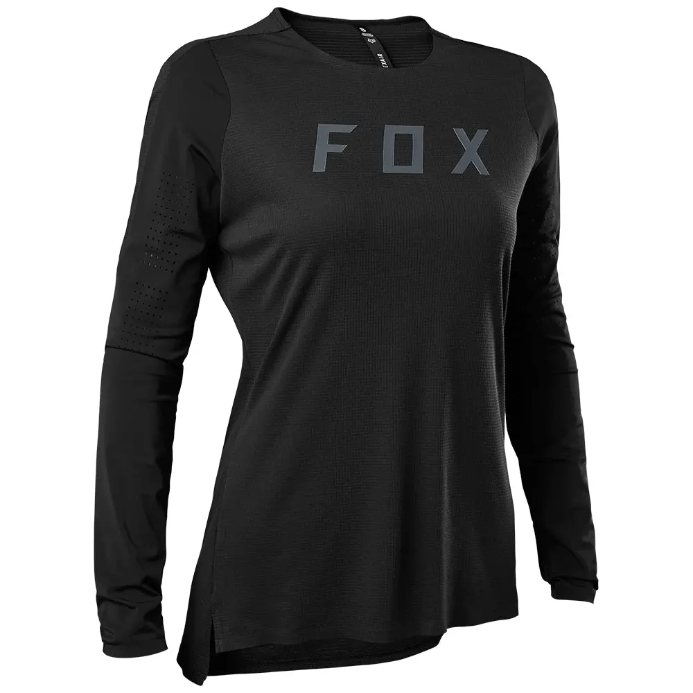 Fox Womens Flexair Pro Ls Jersey [Black] 1