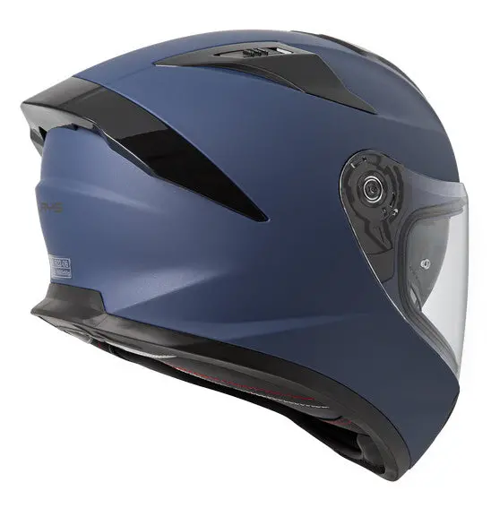 Rjays Apex Iv Helmet - Solid Matt Blue | Internal Sun-Shield 1