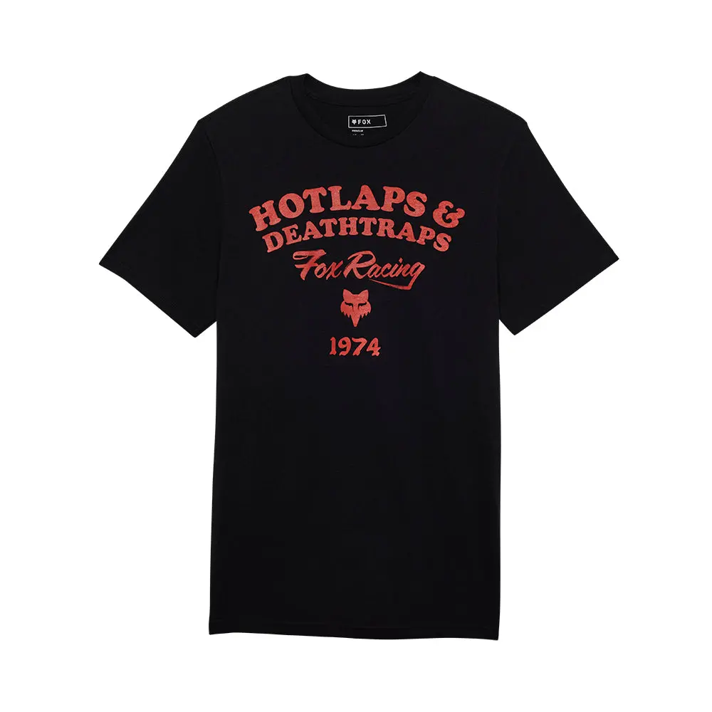 Fox Hotlaps Ss Premium Tee [Black] 1