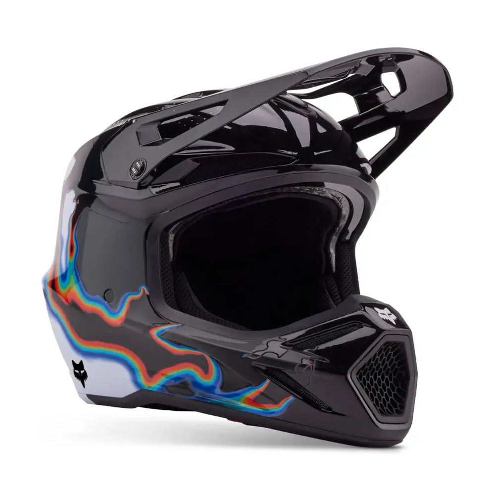 Fox V3 Rs Scans Le Helmet Mips [White/Black] S 1