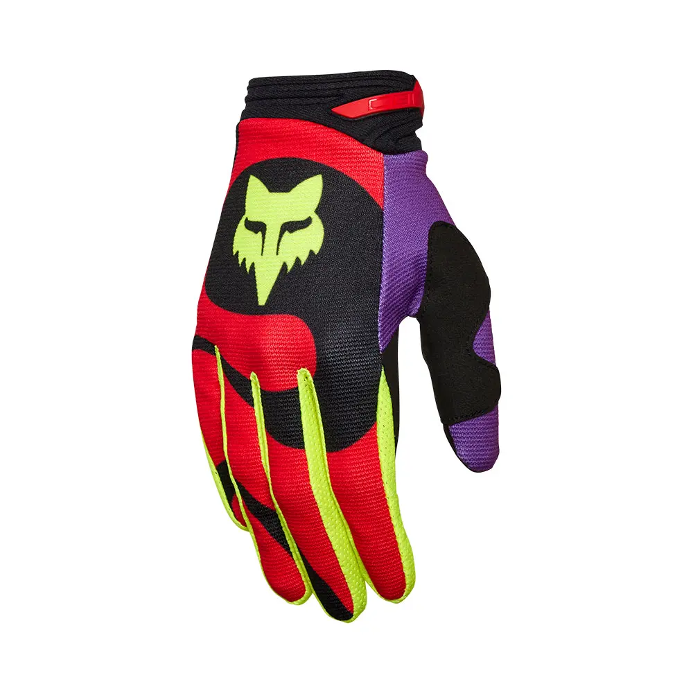 Fox 180 Emotion Gloves [Flo Red] 1