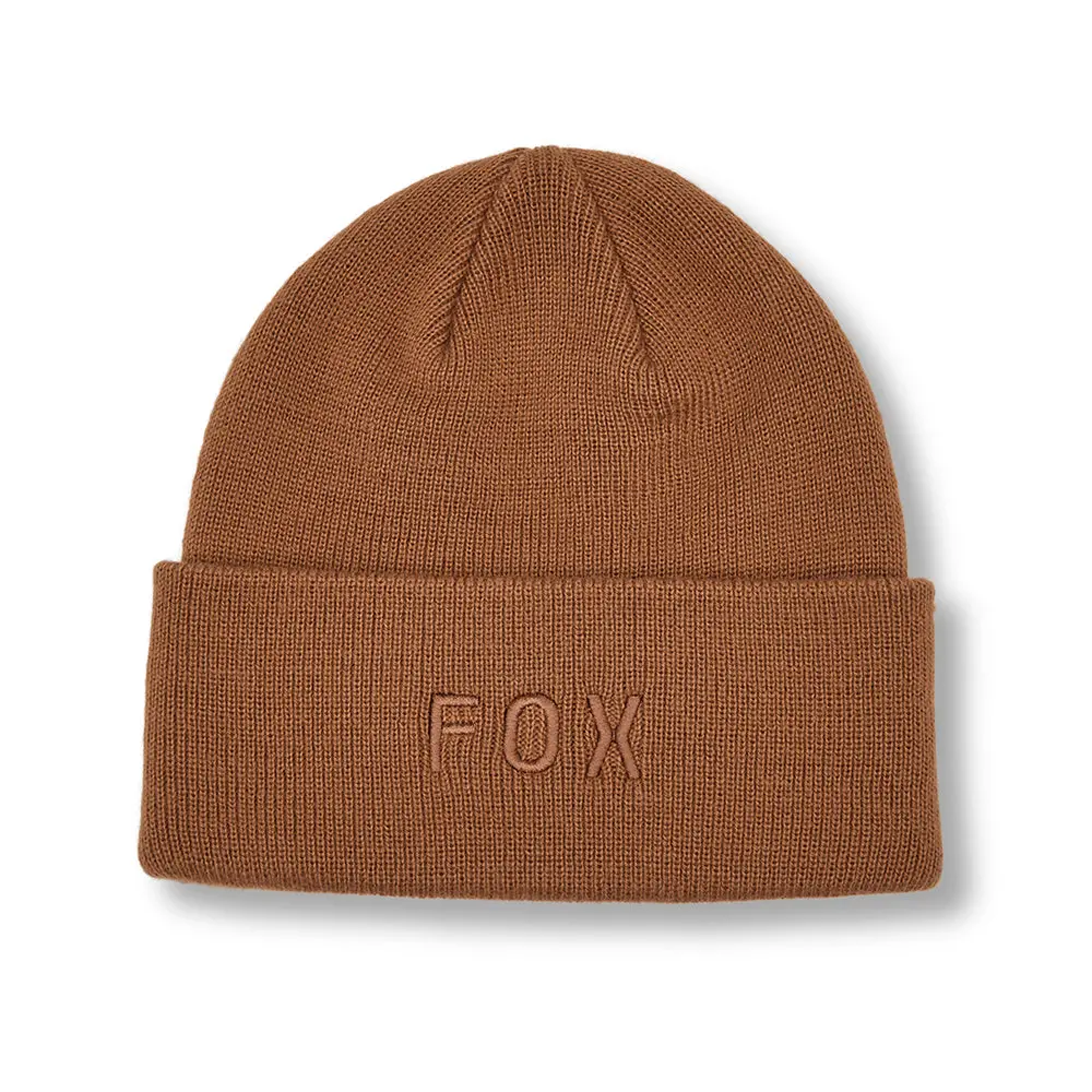 Fox Wordmark Beanie [Walnut] 1