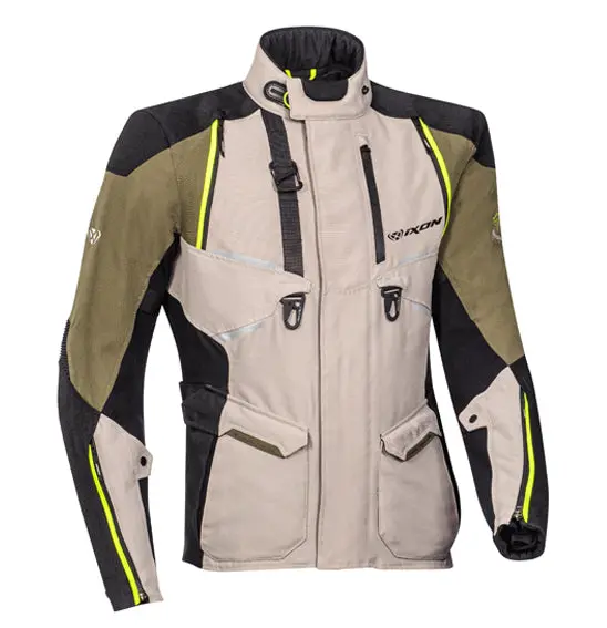 Ixon Eddas Jacket Gry/Khk/Blk - Adv 1