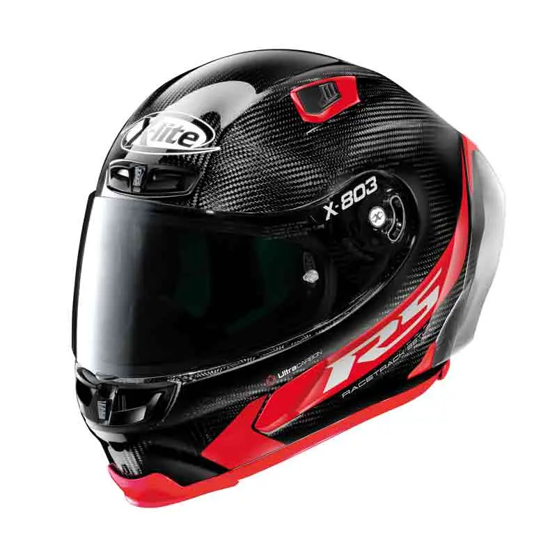 X-Lite X803 Rs Ultra Carbon Full Face Helmet - Carbon / Red - Xxl Only 1