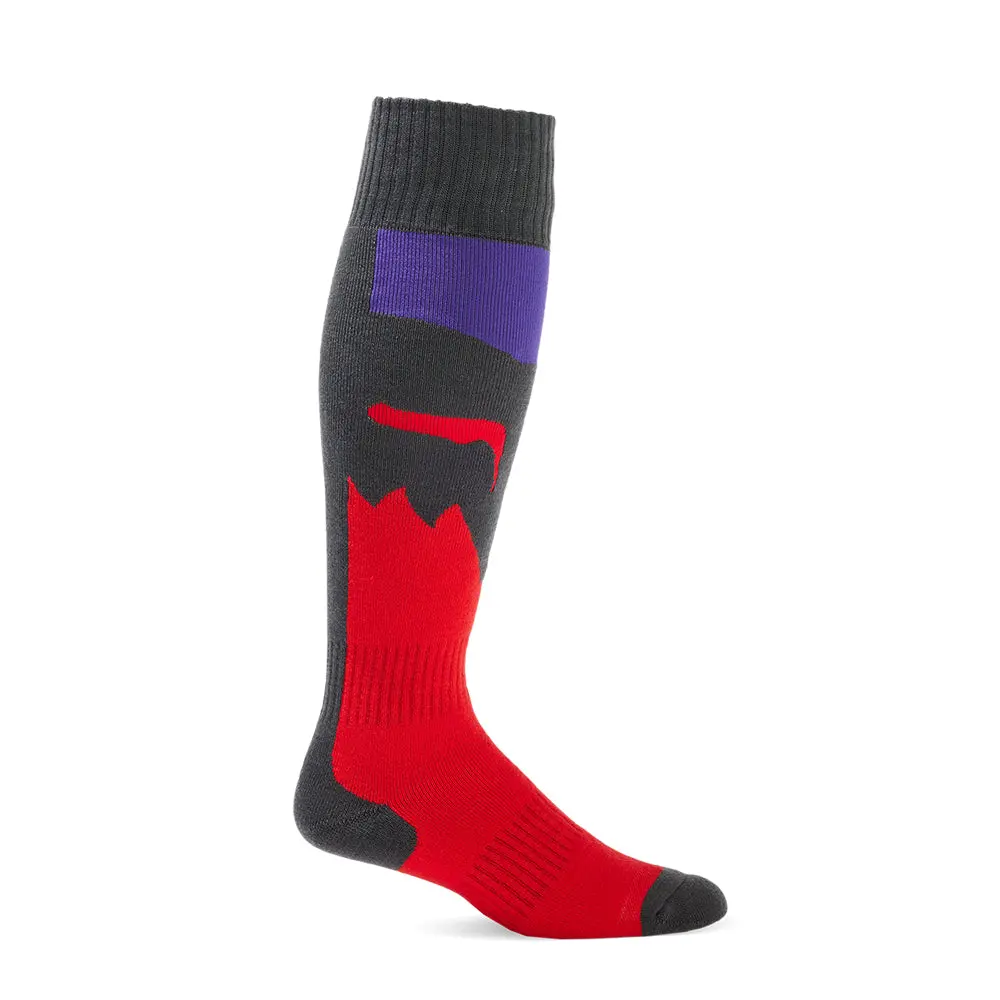 Fox 180 Flora Socks [Grey/Red] 1