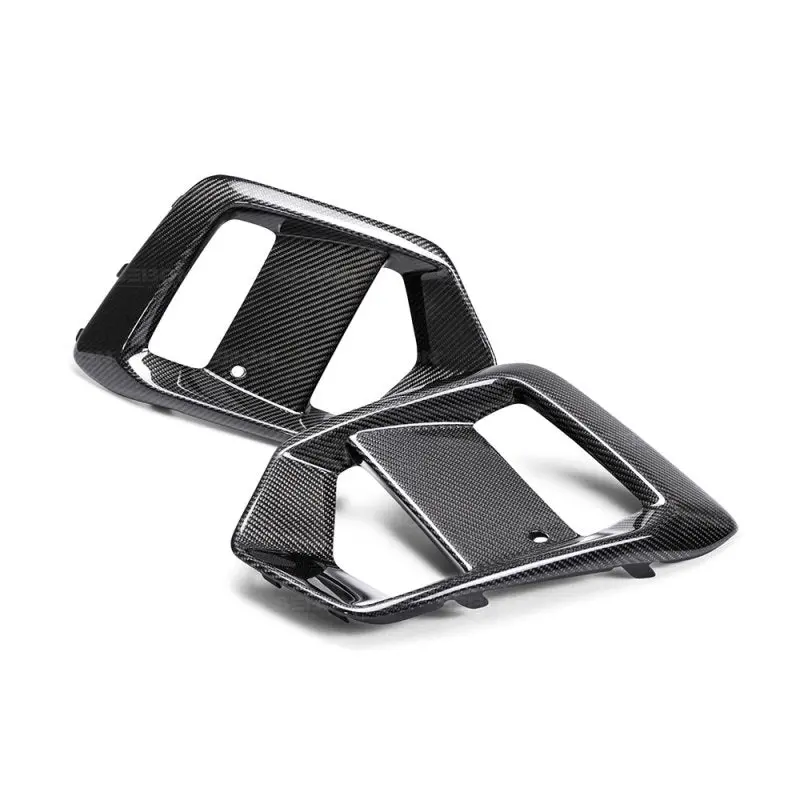 Seibon Carbon Fiber Fog Light Bezels – 2016–2018 Ford Focus Rs 1