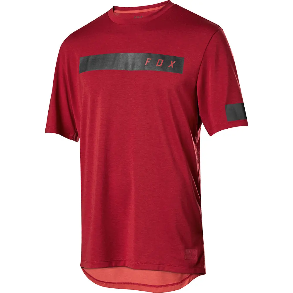 Fox Ranger Dri-Release Ss Bar Jersey [Cardinal] 1