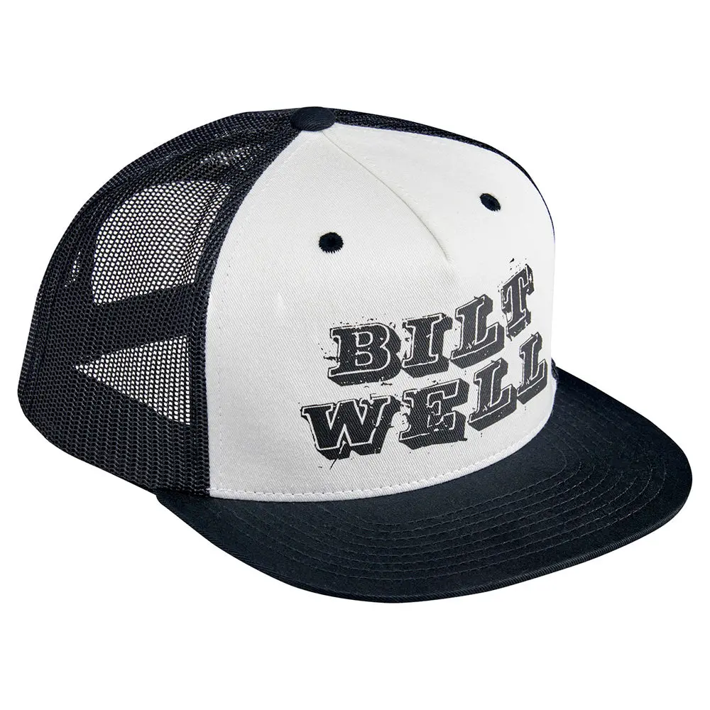 Biltwell Smudge Snap Back [Black/White/Khaki] 1