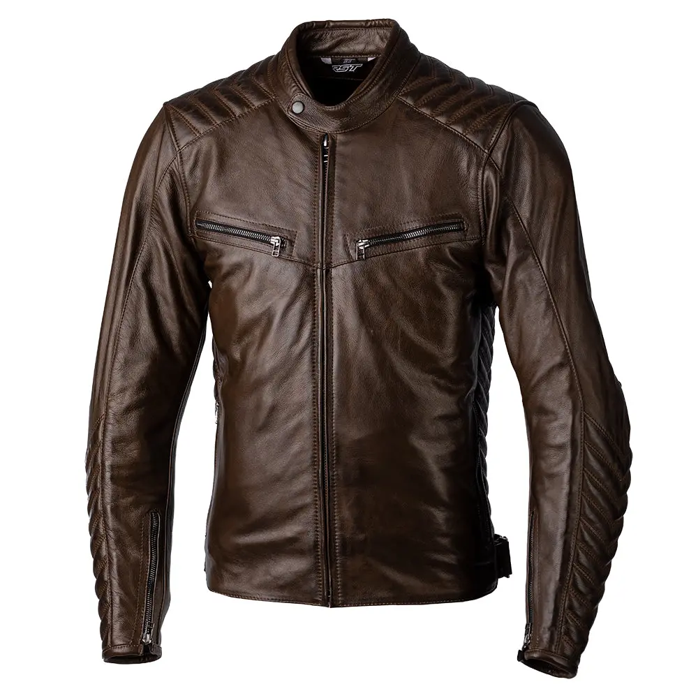 Rst Roadster 3 Ce Leather Jacket [Brown] 1