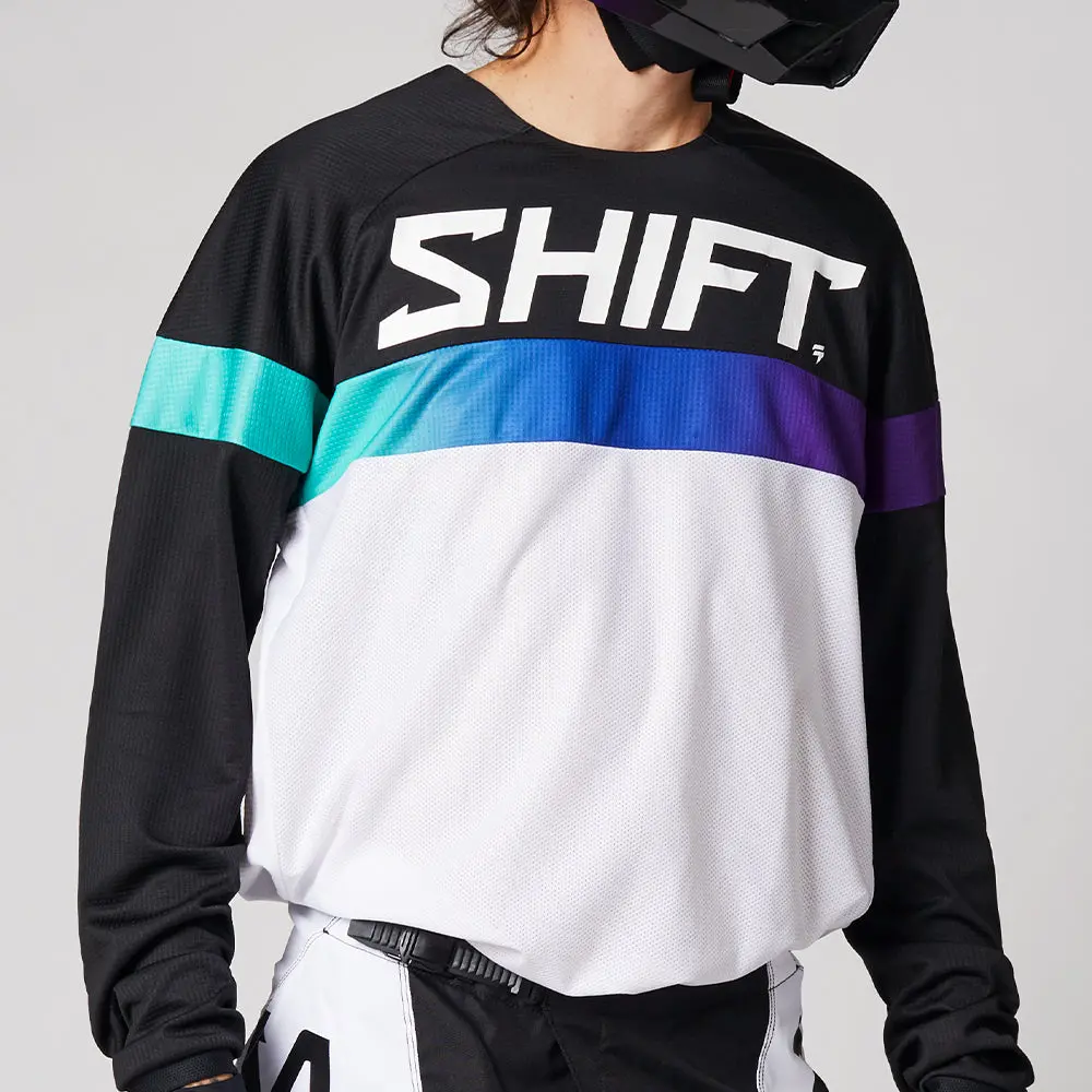 Shift White Label Ultra Jersey [White/Ultraviolet] 1