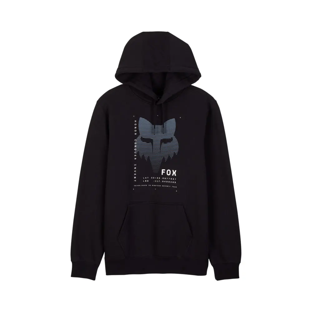 Fox Dispute Fleece Pullover Hoody [Black] 1