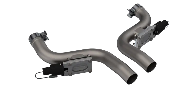 Qtp Aggressor Cutout Mid-Pipe Kit For 2011–2018 Dodge Challenger & Charger (5.7L Hemi, 304 Stainless) 1
