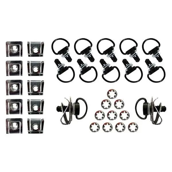 Keiti Quick Release Fasteners Long 17Mm [Black] 1