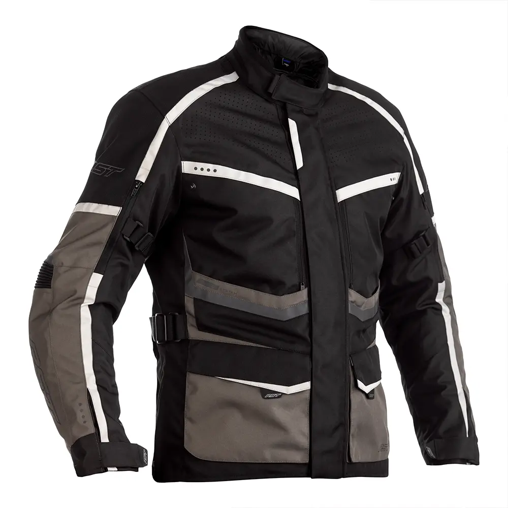 Rst Maverick Ce Textile Jacket [Black/Grey] 1