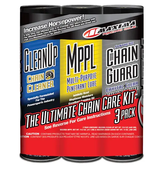 Maxima Chain Care Kit - Featuring Syn Chain Guard 1