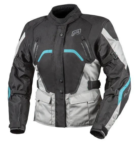 Rjays Voyager 6 Ladies Jacket Grey/Blk - Wp Touring 1