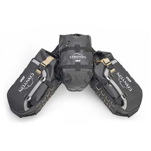 Givi Grt721b Canyon Soft Luggage Saddle System 1