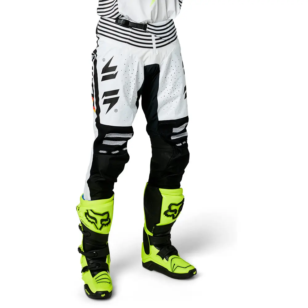 Shift Black Label Targa Pants [White/Black] 1