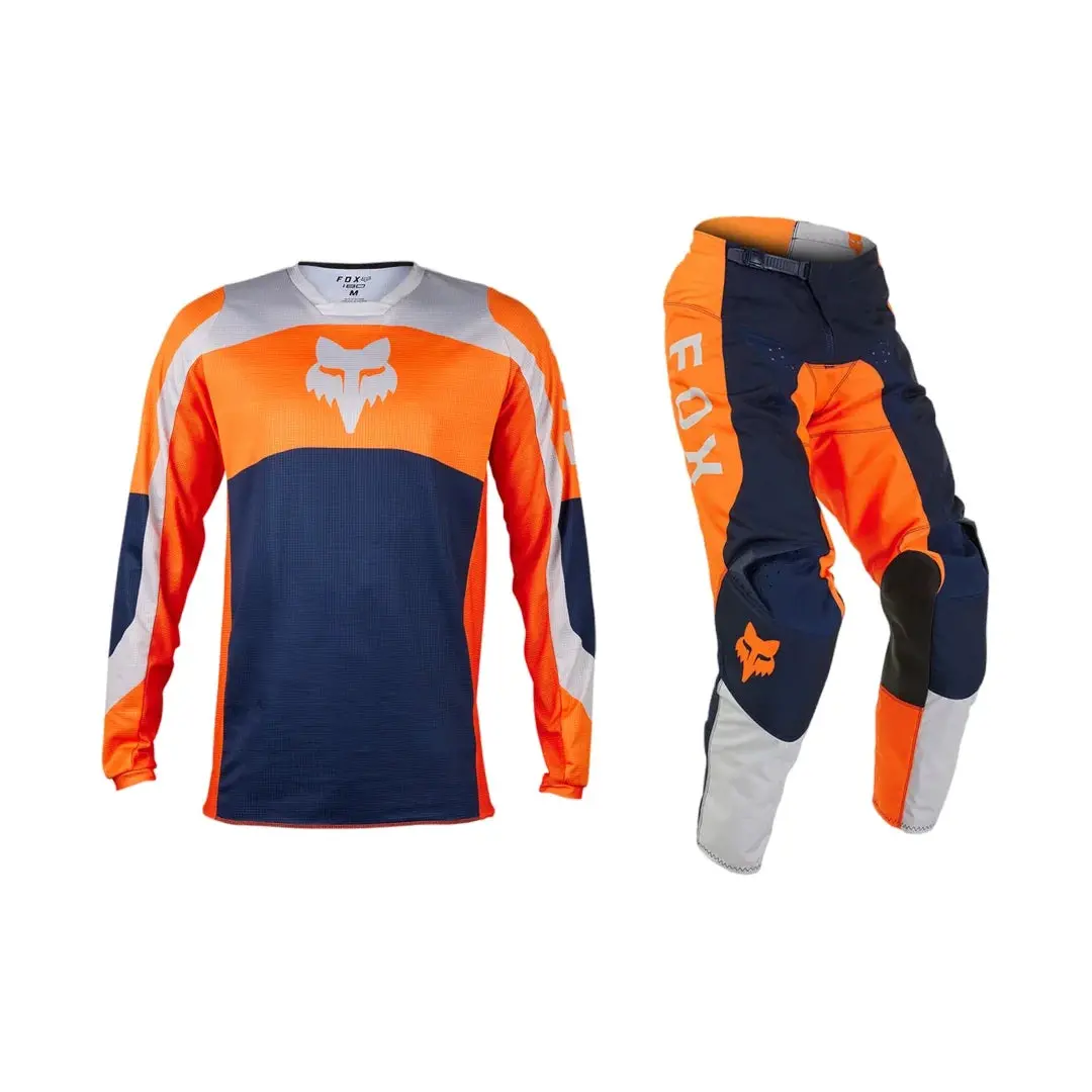 Fox 180 Adult Nitro Gearset Flo Orange 1