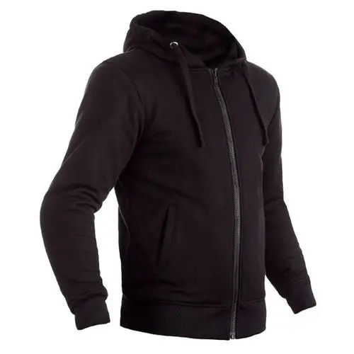 Rst Zip Through Lined Ce Hoodie - Black 1