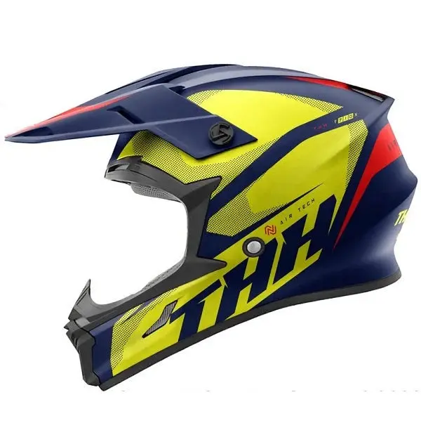 Thh T710x Helmet - Blue/Yellow (Youth Small) 1