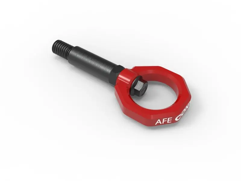 Afe Control Front Tow Hook Red 20-21 Toyota Gr Supra (A90) 1