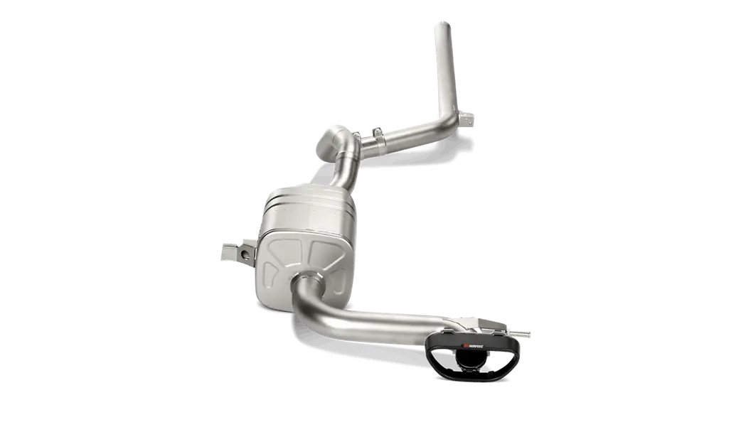 Akrapovic Evolution Line Cat-Back Exhaust – Titanium Construction With Carbon Tips For 2010–2016 Renault Mégane Coupe Rs 1