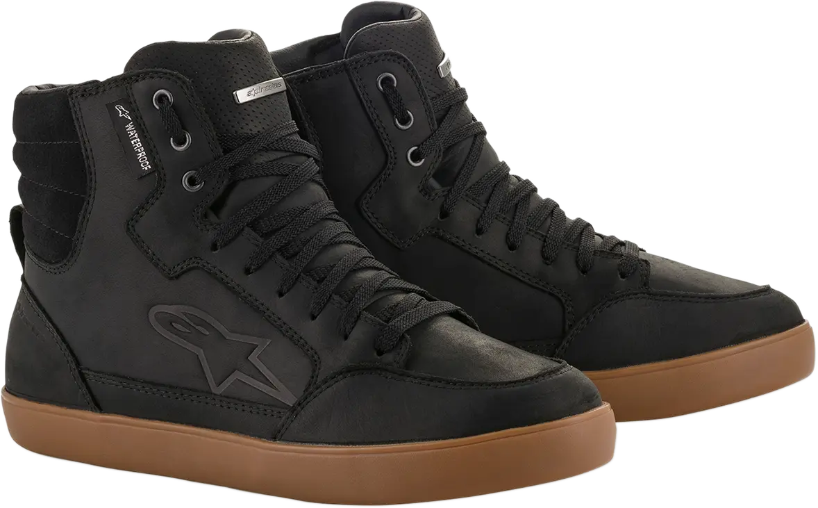 Alpinestars J-6 Waterproof Motorcycle Boots – Black/Gum Sole, Us Size 14 1