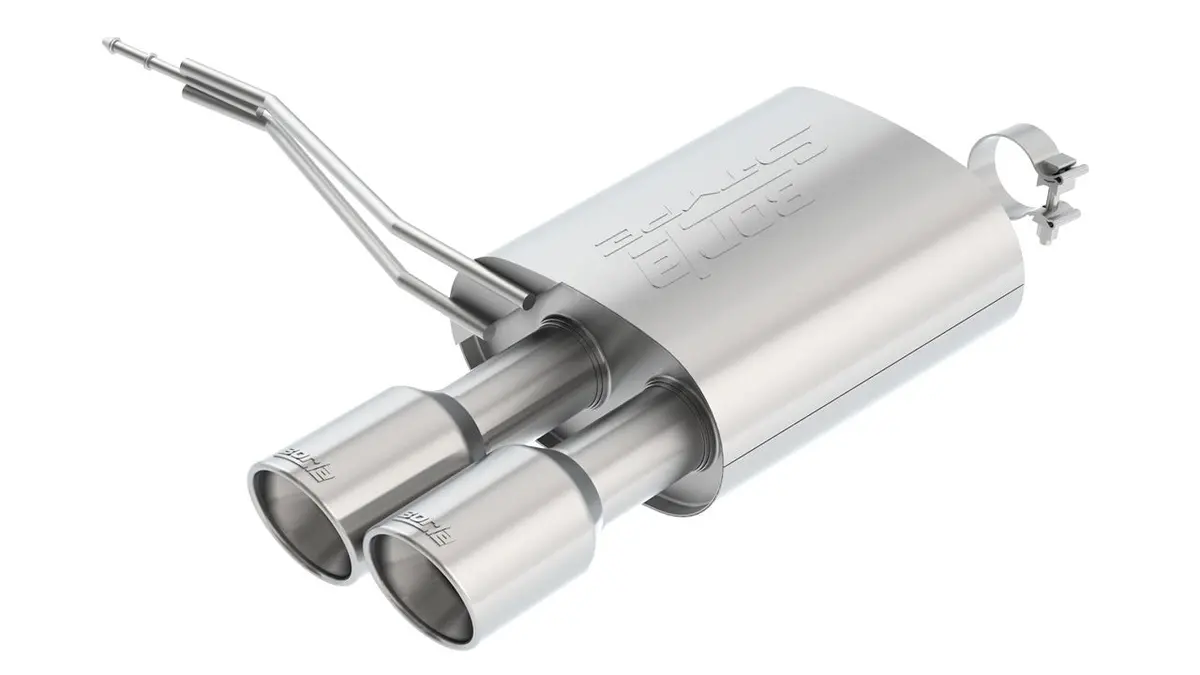 Borla S-Type Rear-Section Exhaust System With 4-Inch Tips – Fits 2014–2021 Mini Cooper S F56 (2.0L Turbo) 1