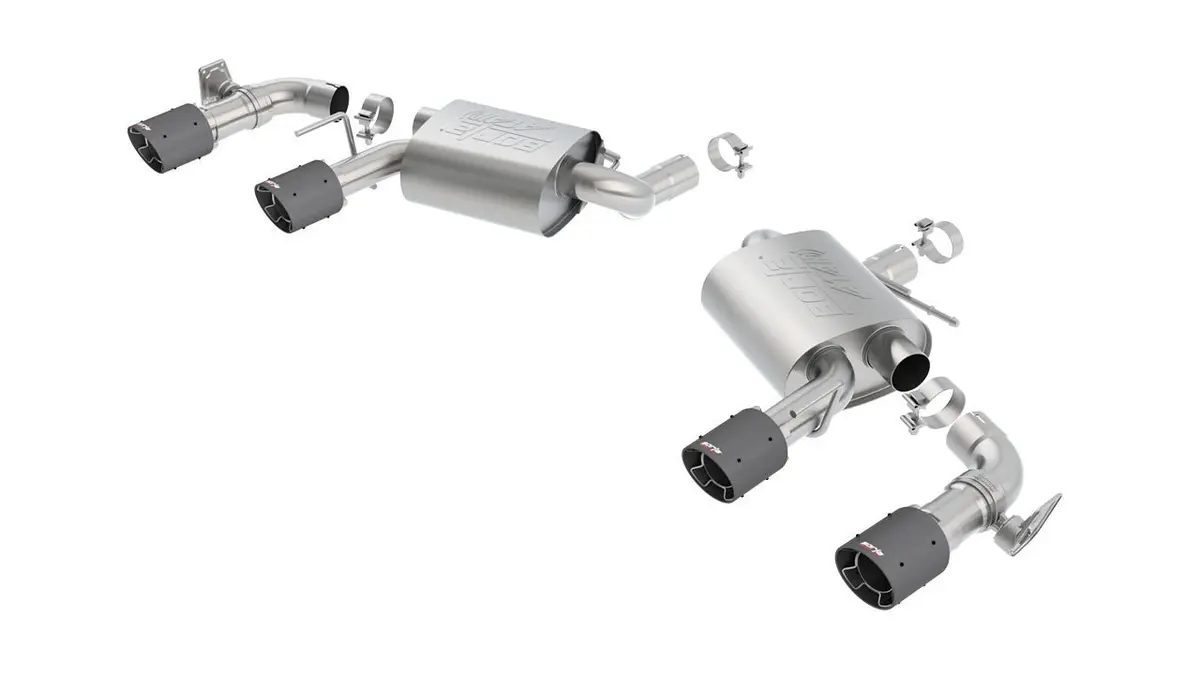 Borla Atak Dual-Mode Valved Axle-Back Exhaust For 2016–2021 Chevrolet Camaro V8 Ss 1